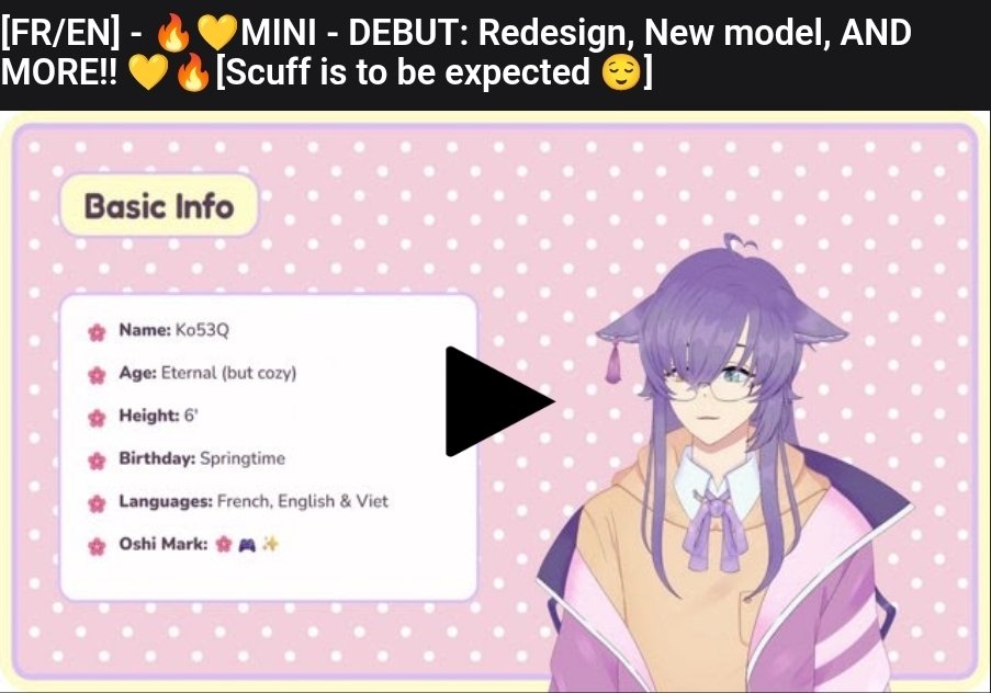 【VCAN】Ko53Q 🌸🎮✨ tweet media