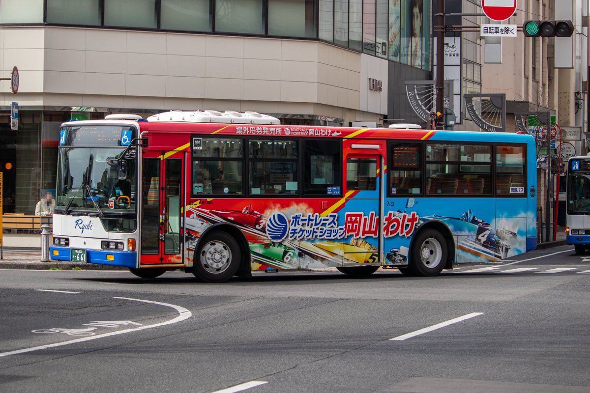 両備バス 岡山200か661(0504) KL-MP35JM 2005年式 西大寺所属 岡電バス