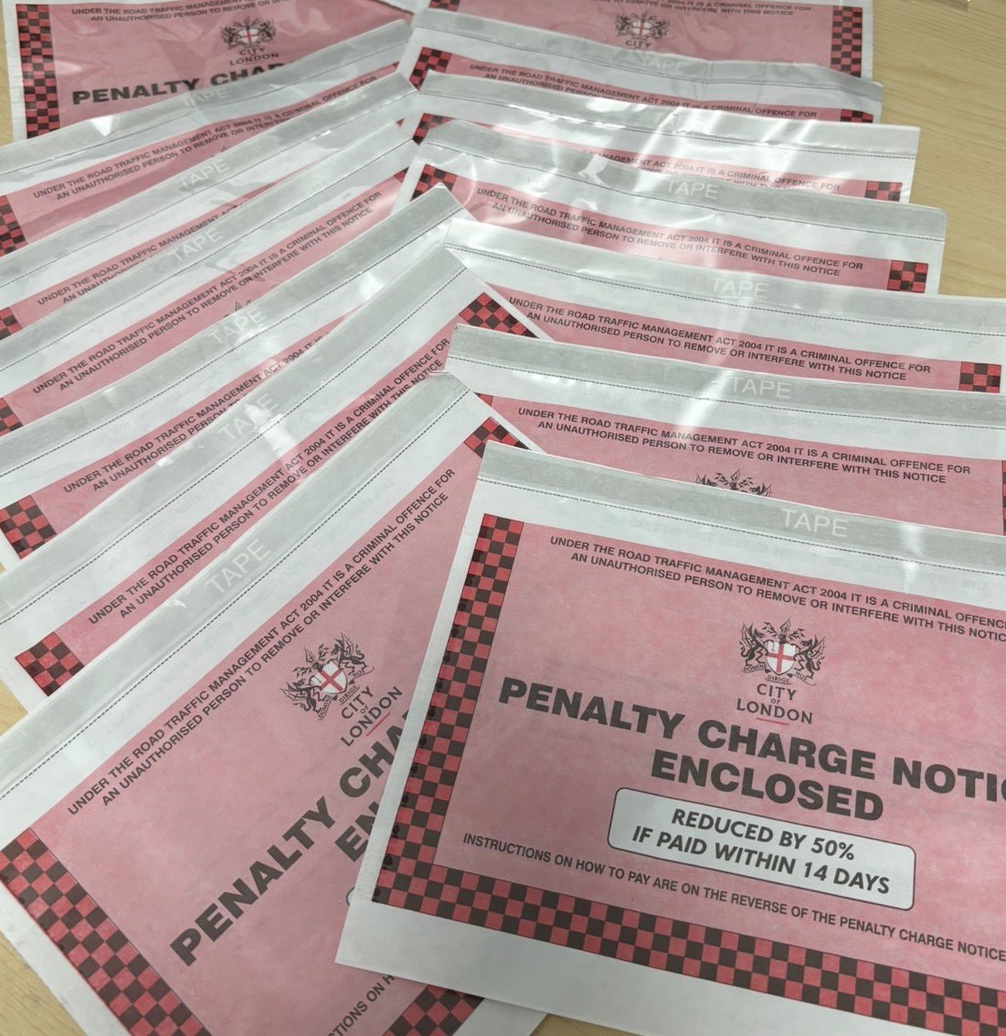 exactmoves's tweet photo. The reality of just trying to work in London … a weekends effort this latest haul. 

Crazy.

#LondonWorkers 
#TicketCity 
#alwaysbeEXACT https://t.co/15gtRiUq55