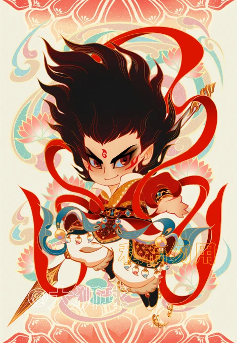 #稿件展示 #私稿勿用 #哪吒之魔童闹海 #NeZha2 元宵快乐~