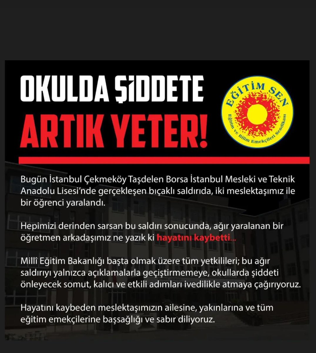 SaygHanifi's tweet photo. Öğretmenliği ayaklar altına aldınız!
#ÖğretmeneŞiddeteHayır https://t.co/yXSUoyoJGv