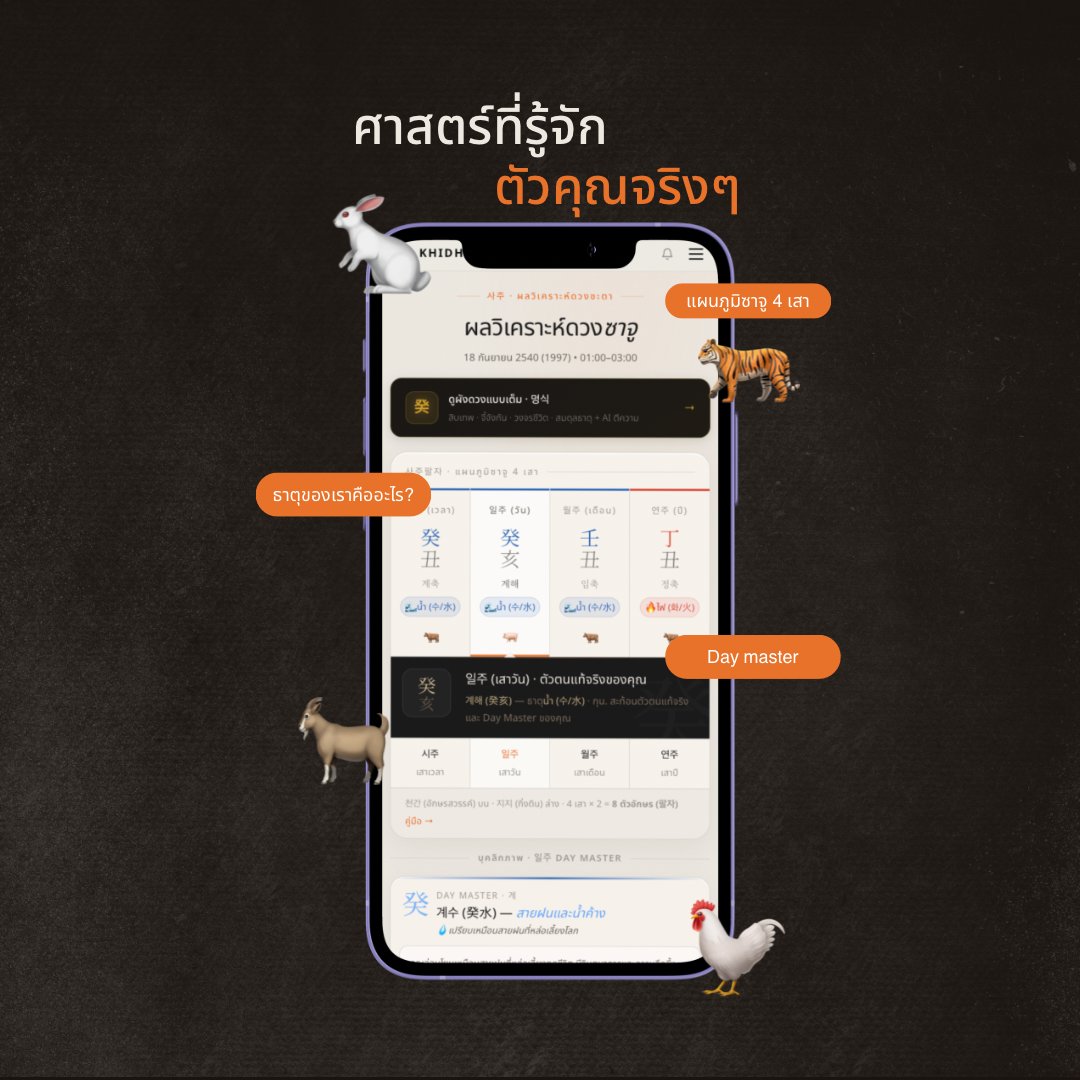 ICode65106's tweet photo. ไฮไลต์เด็ดคือเรามี AI ช่วยวิเคราะห์เชิงลึกด้วย! 🤖 คือพอผูกดวงเสร็จ อยากรู้เรื่องความรัก ลักษณะคู่ครองที่จะเจอ หรือเรื่องงาน ก็ให้ AI ช่วยอ่านจากพื้นดวงเราเจาะลึกไปอีกขั้นได้เลย เหมือนมีหมอดูเ��าหลีมานั่งอ่านให้ฟัง https://t.co/PcAQq3yvlw
