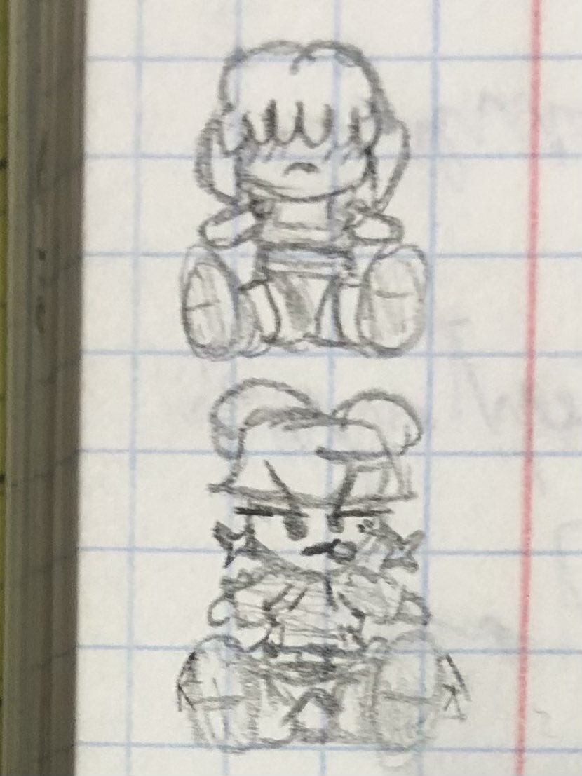 Plush mona and plush purple retard (Yuki)

#art #oc #doodle #artmoots