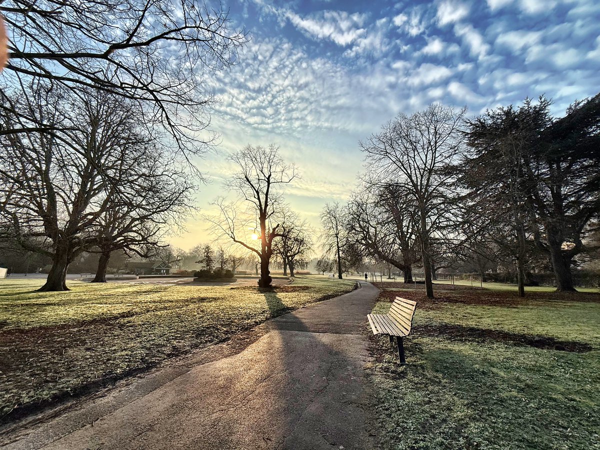 Walking through Regents Park to a job in Primrose Hill.