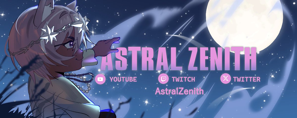 AstralZenith🌙【VTUBER 】 tweet media