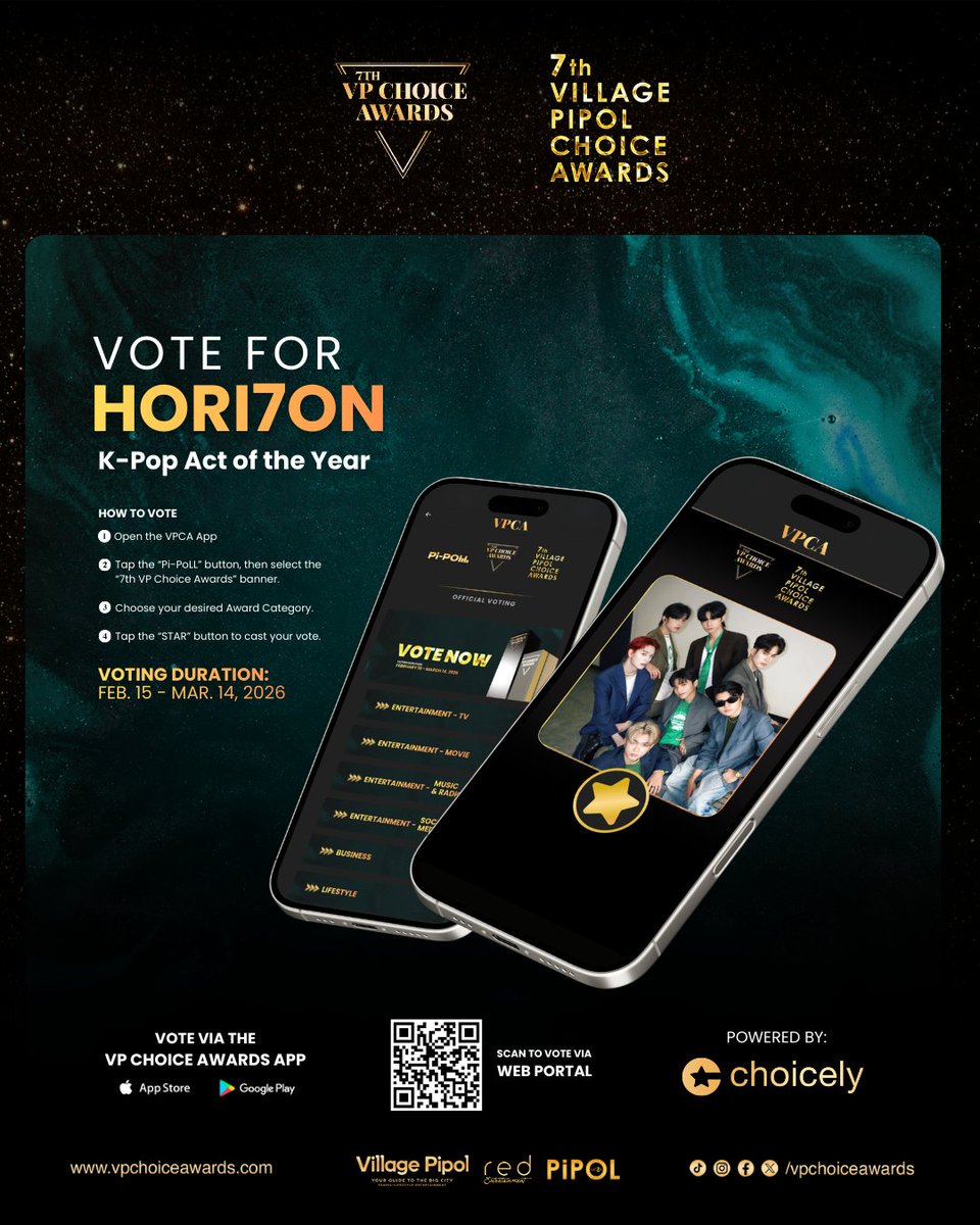 Vp Options PIPOL, cast your vote now for @HORI7ONofficial as #7thVPChoiceAwards ...