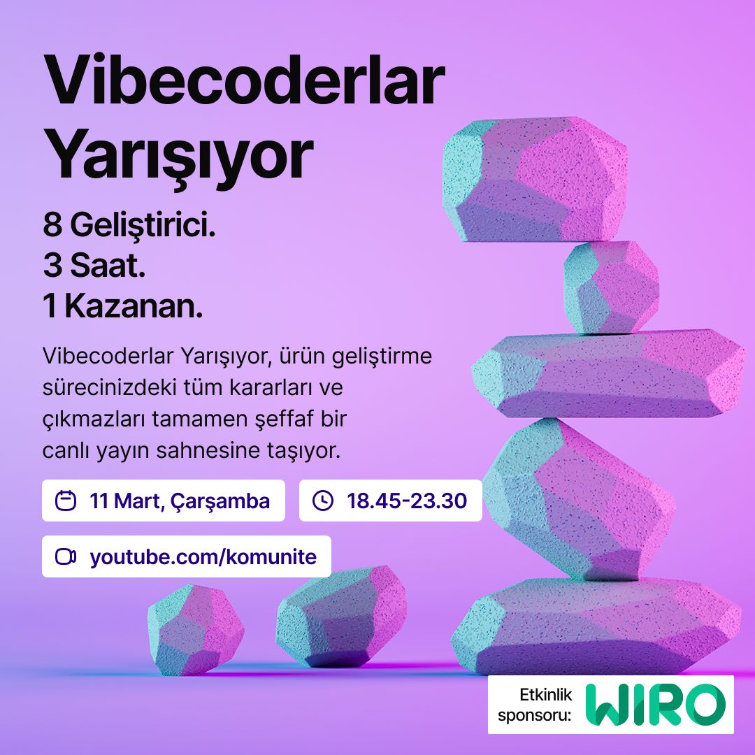 Komünite —— Bir defa yap, hep sat! tweet media