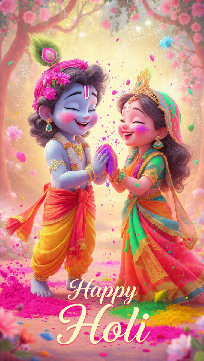 9__X0's tweet photo. Happy Holi 🎨 रंगोत्सव!
#BBB26 #BBBuzz https://t.co/Di1mJlvKJa