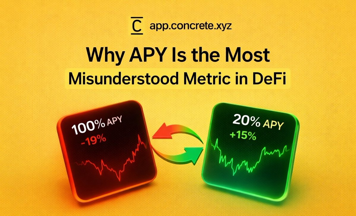 Why APY Is the Most Misunderstood Metric in DeFi

DeFi has a habit of turning complex decisions into a single headline number. You open a dashboard, scan the percentages, and it feels like you’re seeing the whole story. 

That habit built an entire culture: protocols compete on