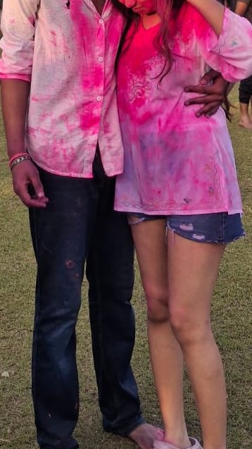 Teri mal mal ki kurti gulabi ho gayi coded Holi😋