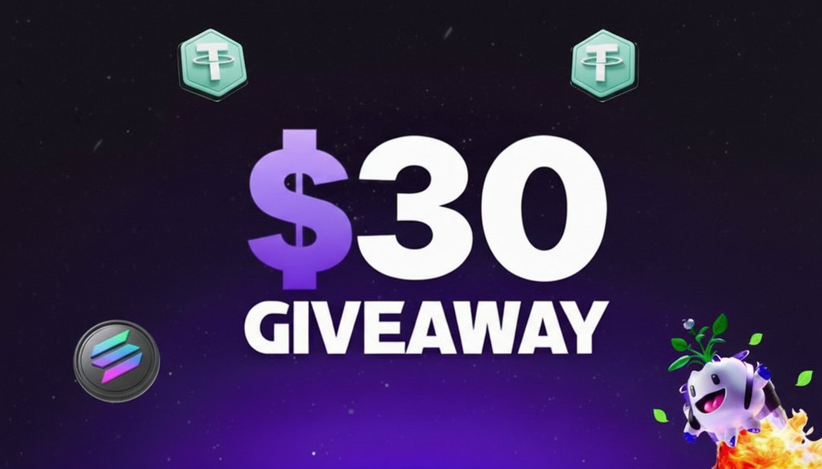 ✨GIVEAWAY ✨

Prize:
🏆$30 $USDT

To Enter:
1⃣Follow <a href="/Alyweb3/">Aly ✨</a> 
2⃣RT + ❤️

Good Luck!

⏳48H⏳