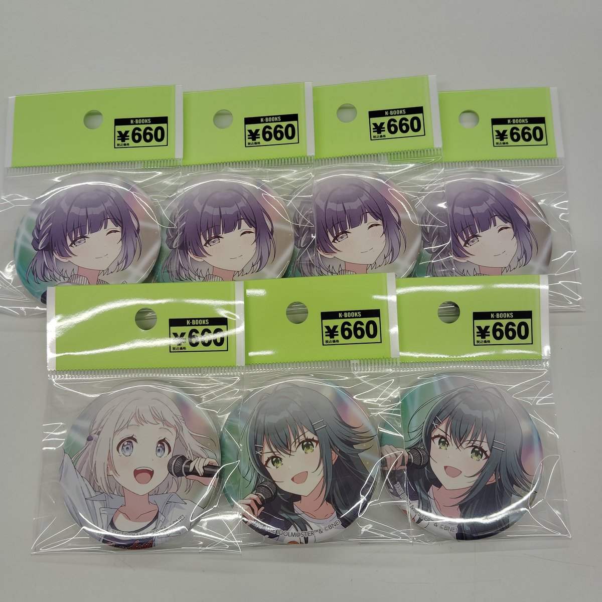 入荷情報】 学園アイドルマスター 初星音楽祭 缶バッジ 入荷しました