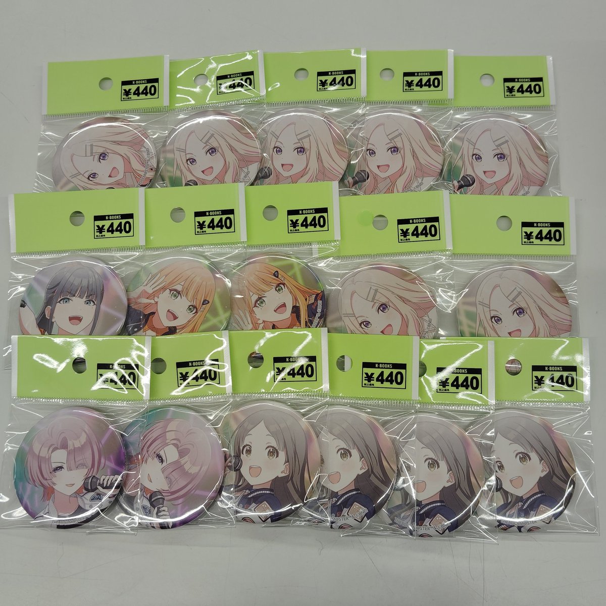 入荷情報】 学園アイドルマスター 初星音楽祭 缶バッジ 入荷しました