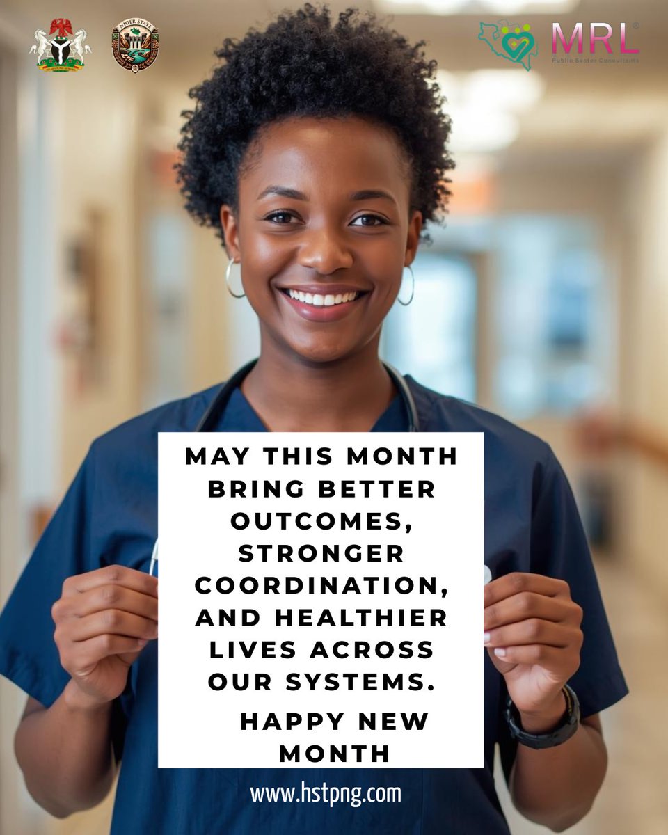 hstpniger's tweet photo. A new month to improve coordination, strengthen delivery, and support healthier communities.

May March bring wisdom in planning, excellence in service, and measurable improvements across our health systems.
We move forward with focus.

#NigerState #HealthSystems #PublicHealth https://t.co/PNxpk9Ho3H