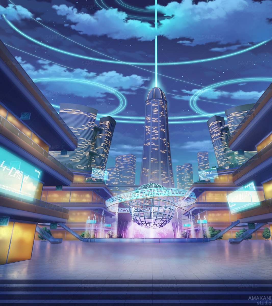 #3月になったのでフォロワーさんに自己紹介しようぜ 
背景イラストを描いてます。最近はBlenderも使ってます。