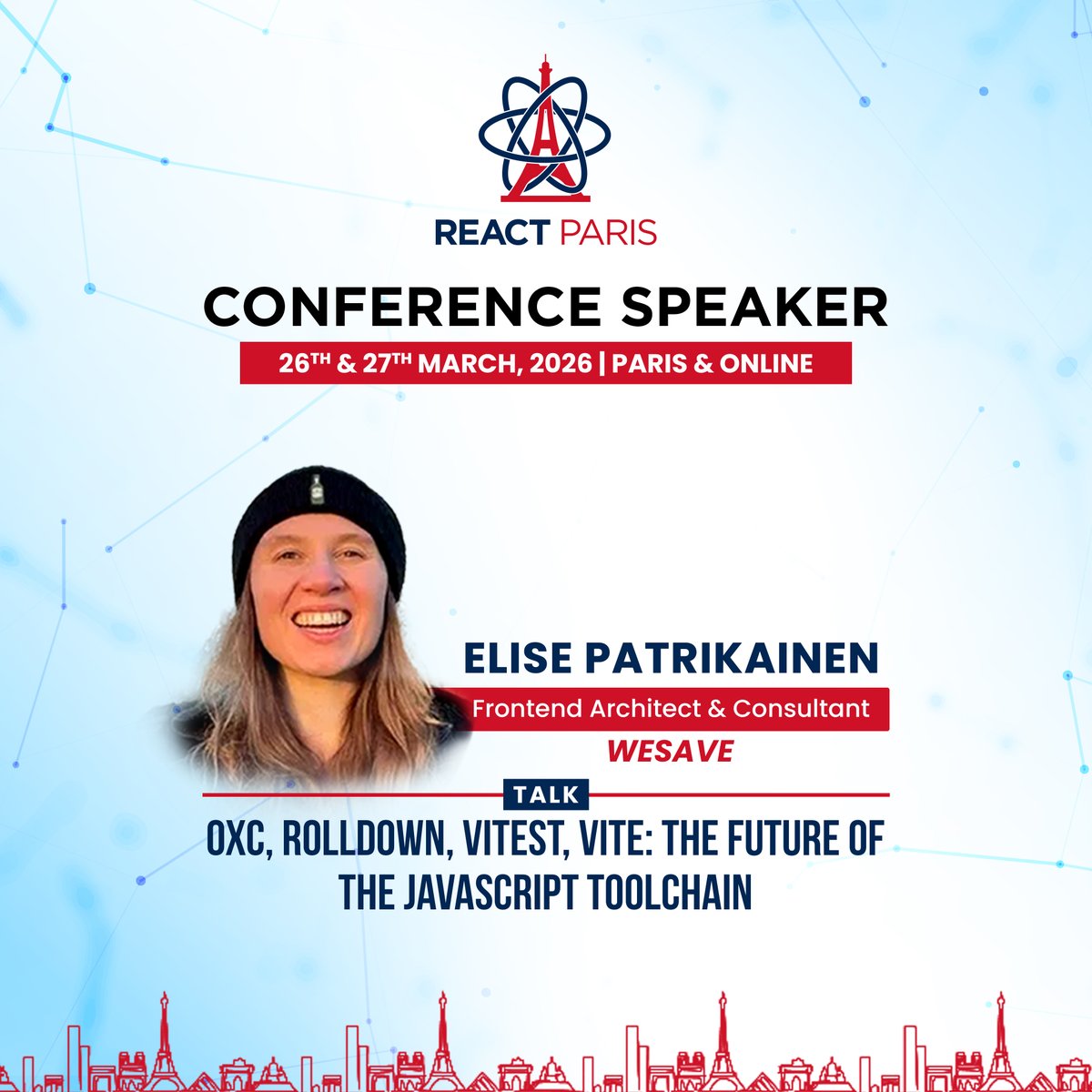 React Paris Conf' -by- BeJS tweet media