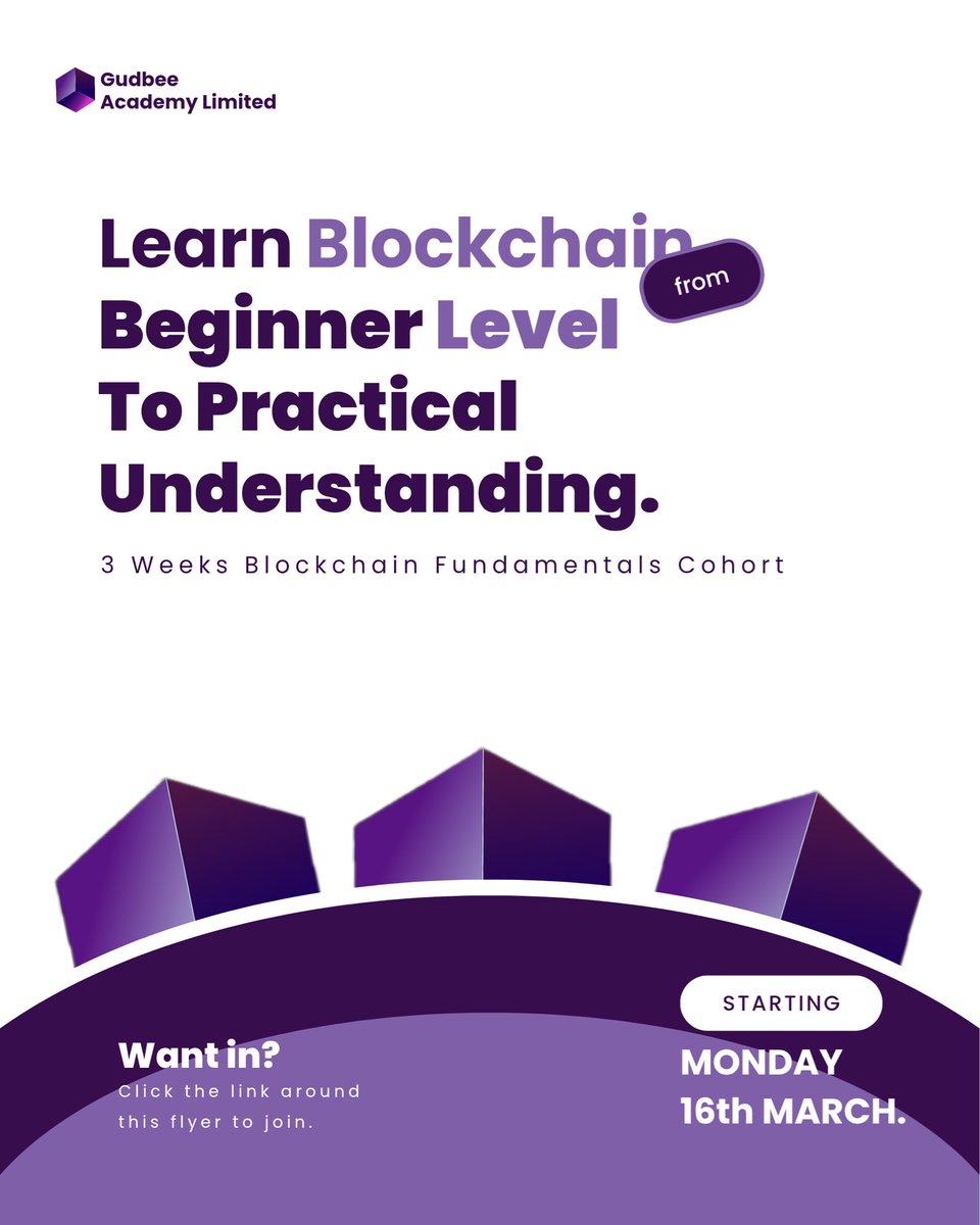 G.B.A (Gudbee Blockchain Academy) tweet media