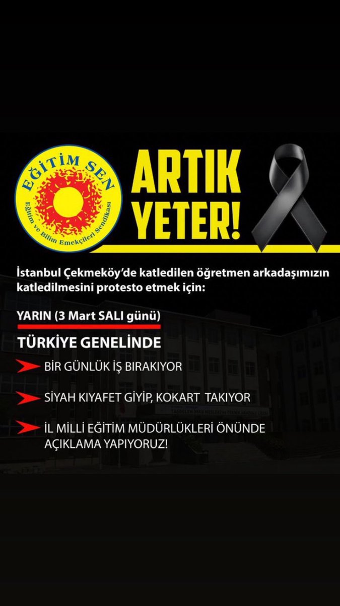 Öğretmenini koruyamayan toplumların geleceği yoktur.!#ÖğretmenSahipsizDeğildir