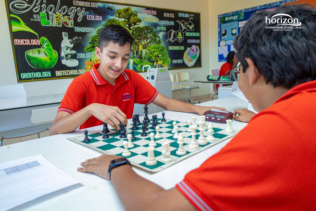 horizon_uganda's tweet photo. Our Primary and Secondary Chess clubs are officially back in action this term, providing a space where students don't just play but also build the mental toughness needed for life. ♟️

From calculating complex moves to staying calm under pressure, Chess serves as a powerful tool for sharpening memory, boosting mathematical thinking, and nurturing the kind of deep patience and concentration. 

#ChooseHorizon | #HorizonChessClub