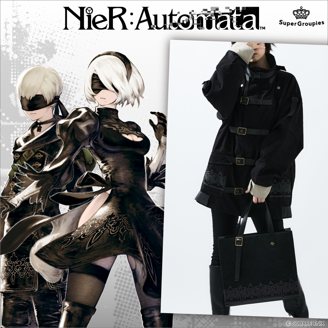 📢『#NieR :Automata』コラボ ＼ヨルハ部隊 モデル 2wayトートバッグ