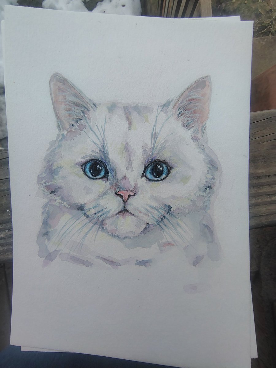 Це Кася - наступний портрет за донат, я поволечки малюю, нікого не забула🤗