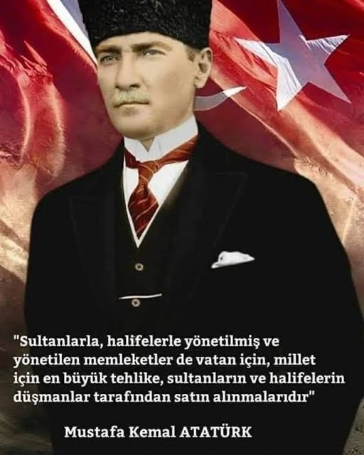 Rt34709587's tweet photo. Ne padişah kulu, ne de Arap ümmeti
Yaşasın hür ve bağımsız Türk Milleti!
#mustafakemalatatürk
#halifelik
#türkmilleti https://t.co/8WdJIFJScU