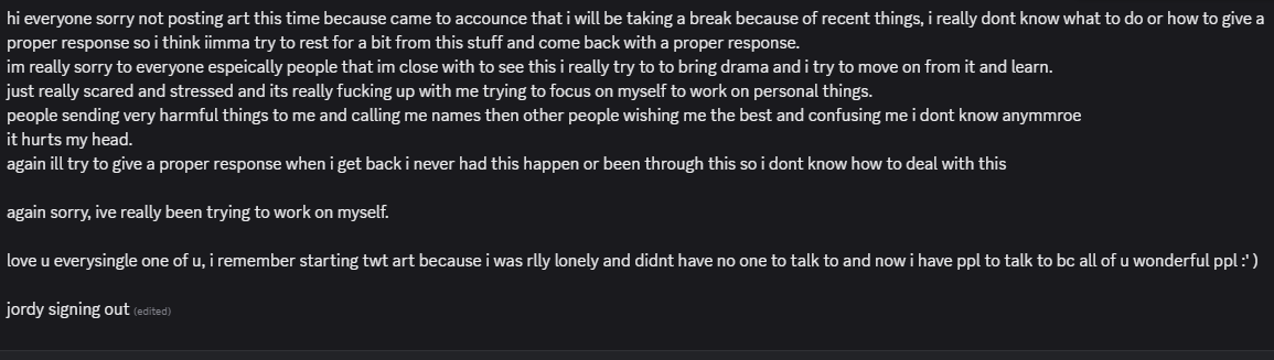 Jordy (taking break) tweet media