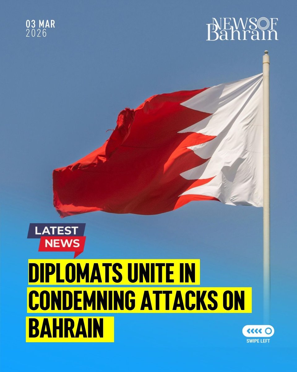 #Update | The UK and Cyprus ambassadors strongly condemned the recent attacks, reaffirming solidarity with the Kingdom and its GCC allies.
@britishembassybahrain @cyprusinbahrain

#NewsofBahrain #news #Bahrain #Manama