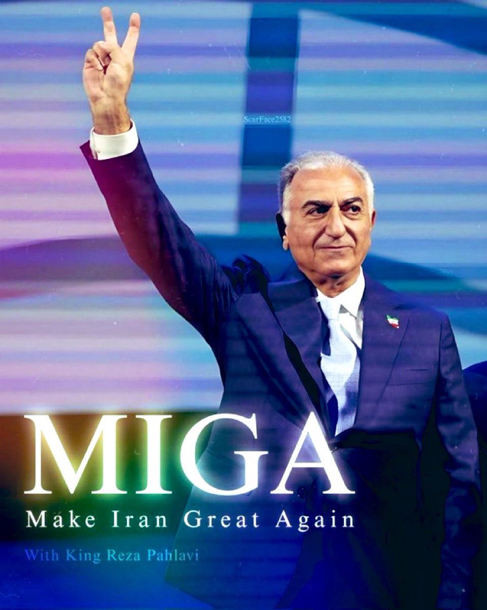 ElliiiT's tweet photo. @TruthTrumpPost @Sepideh52191550 King Reza Pahlavi, Iran is waiting for you. together we will build a free and prosperous future. 🇮🇷 Your people believe in you. 
Viva USA VIVA Israeli VIVA Iran 
#KingRezaPahlavi 
#JavidShah https://t.co/AhyBf76nL9