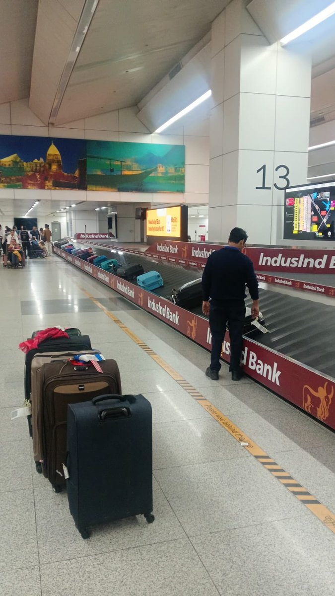 Just got back to Delhi after many days on the road &amp; have to say how impressed I am with <a href="/DelhiAirport/">Delhi Airport</a> . It really is a world class airport &amp; in these troubled times it has coped magnificently with cancelled flights, baggage returned because of disruption, passenger distress &amp;