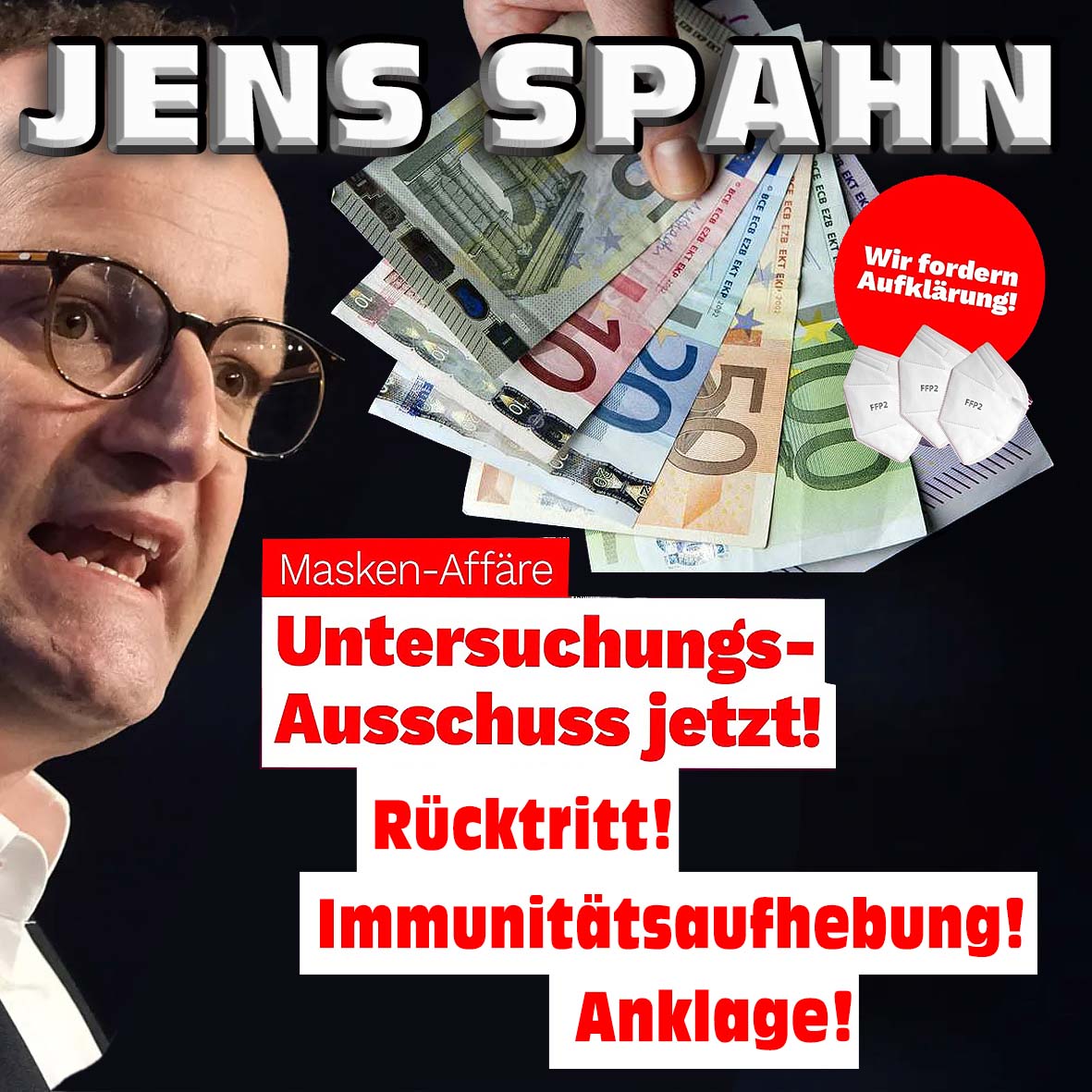 Guten Morgen ,auch heute muss man es wieder klar sagen, Problematisch halte ich wenn Typen wie Spahn noch im Amt sein können die ca. 12 Milliarden Steuerschaden verursacht haben, schon 90 Millionnen Anwaltskosten verschlungen haben und täglich die Bürger eine Million € Zinsen
