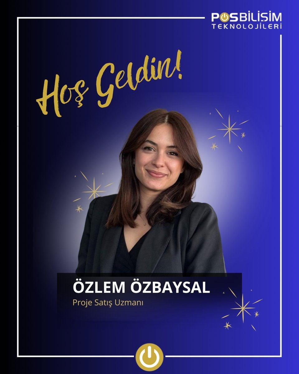 Aramıza Hoş Geldin Özlem.

Proje Satış Uzmanı olarak ekibimize katılan Özlem Özbaysal’ı POS Bilişim Teknolojileri ailesinde görmekten memnuniyet duyuyoruz.

Profesyonel yaklaşımı ve çözüm odaklı bakış açısıyla projelerimize değer katacağına inanıyoruz.

#POSBilişim