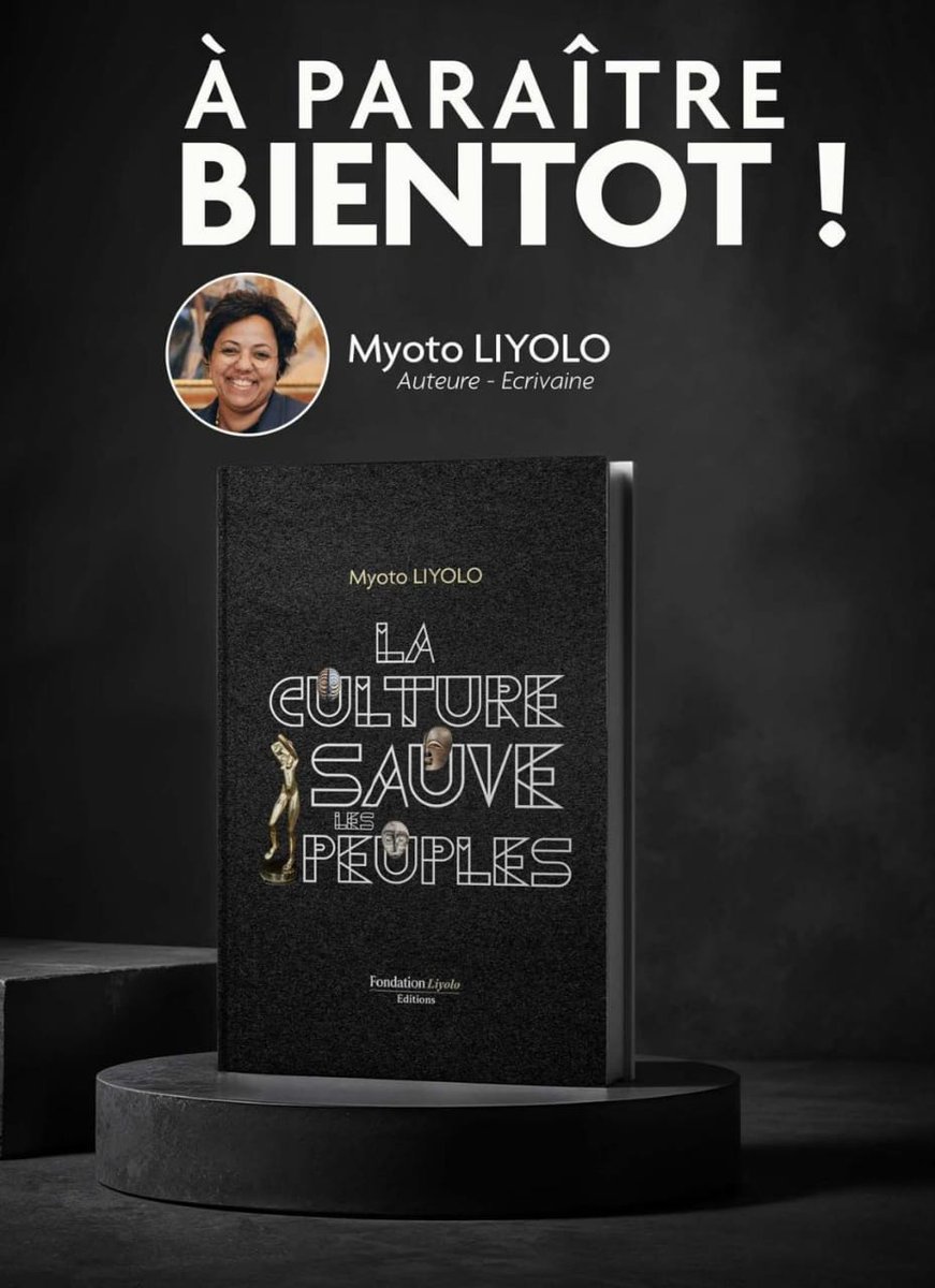 acprdcongo's tweet photo. #RDC: « Longtemps, j’ai cru que l’art était une affaire d’esthétique et de beauté. Plus tard, j’ai réalisé qu’il était une question de survie de la mémoire collective », écrit Myoto Liyolo, fille du sculpteur Alfred Liyolo.

Ces propos figurent dans son ouvrage « La culture sauve les peuples », à paraître prochainement.

Le livre sera porté sur les fonts baptismaux le 21 mars au Pullman #Kinshasa Grand Hotel, sur invitation, a indiqué l’auteure.

Cinq séances de dédicaces post-événement sont prévues à travers la ville de Kinshasa, a-t-elle précisé.

Découvrez d'autres informations sur notre site web https://t.co/tGEWJ2Bgzn