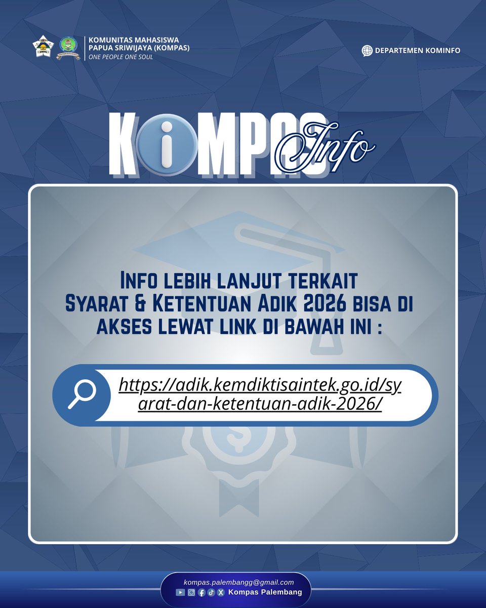 Komunitas Mahasiswa Papua Sriwijaya (KOMPAS) tweet media