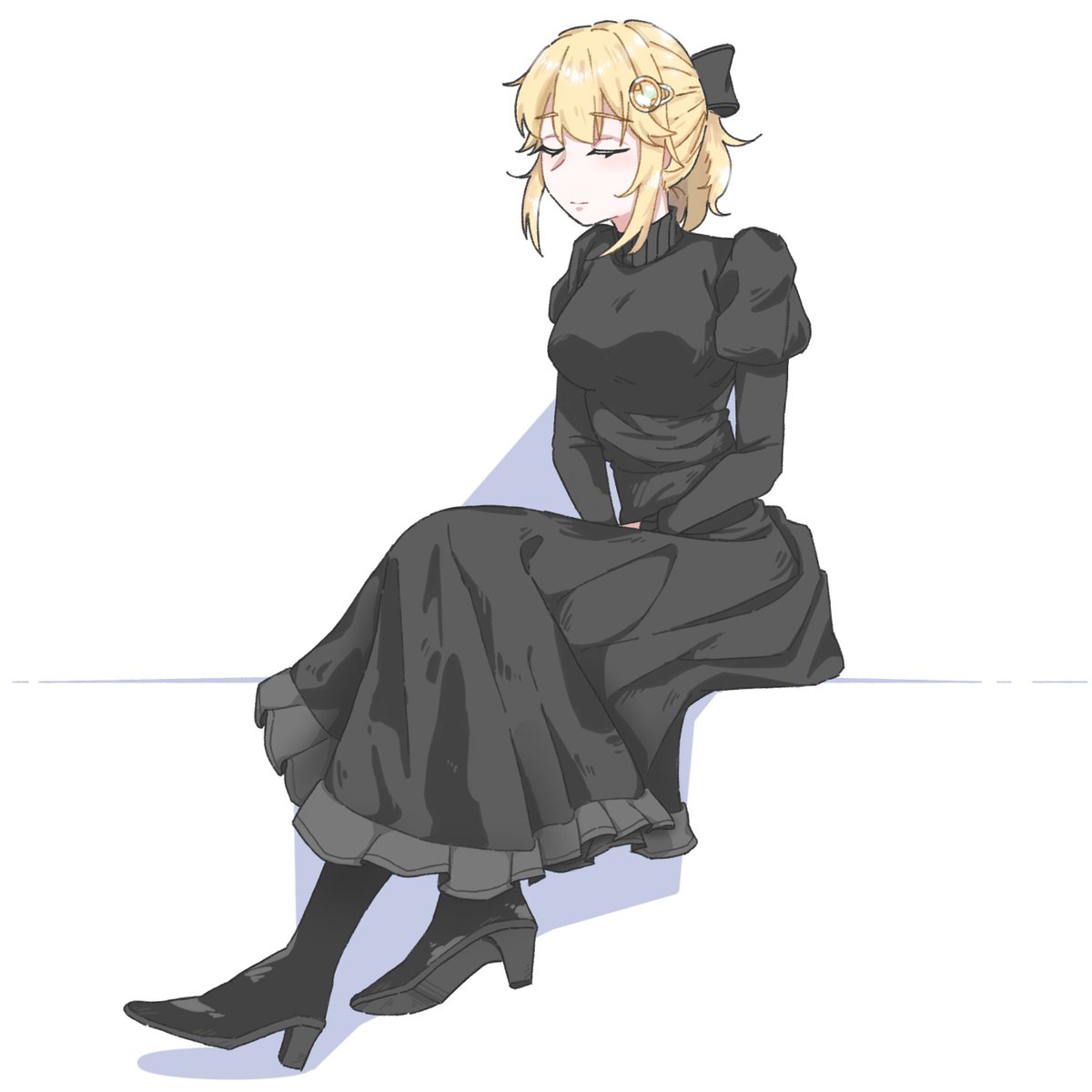 hato9113's tweet photo. “You said you hated yellow,” Amelia mutters. “Is it because you knew what you were prepping that color for? ”

#ameliaRT https://t.co/LN7BRlcQeL