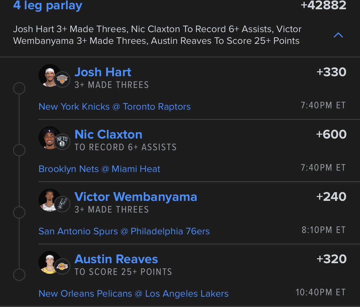 Next Level Bets tweet media