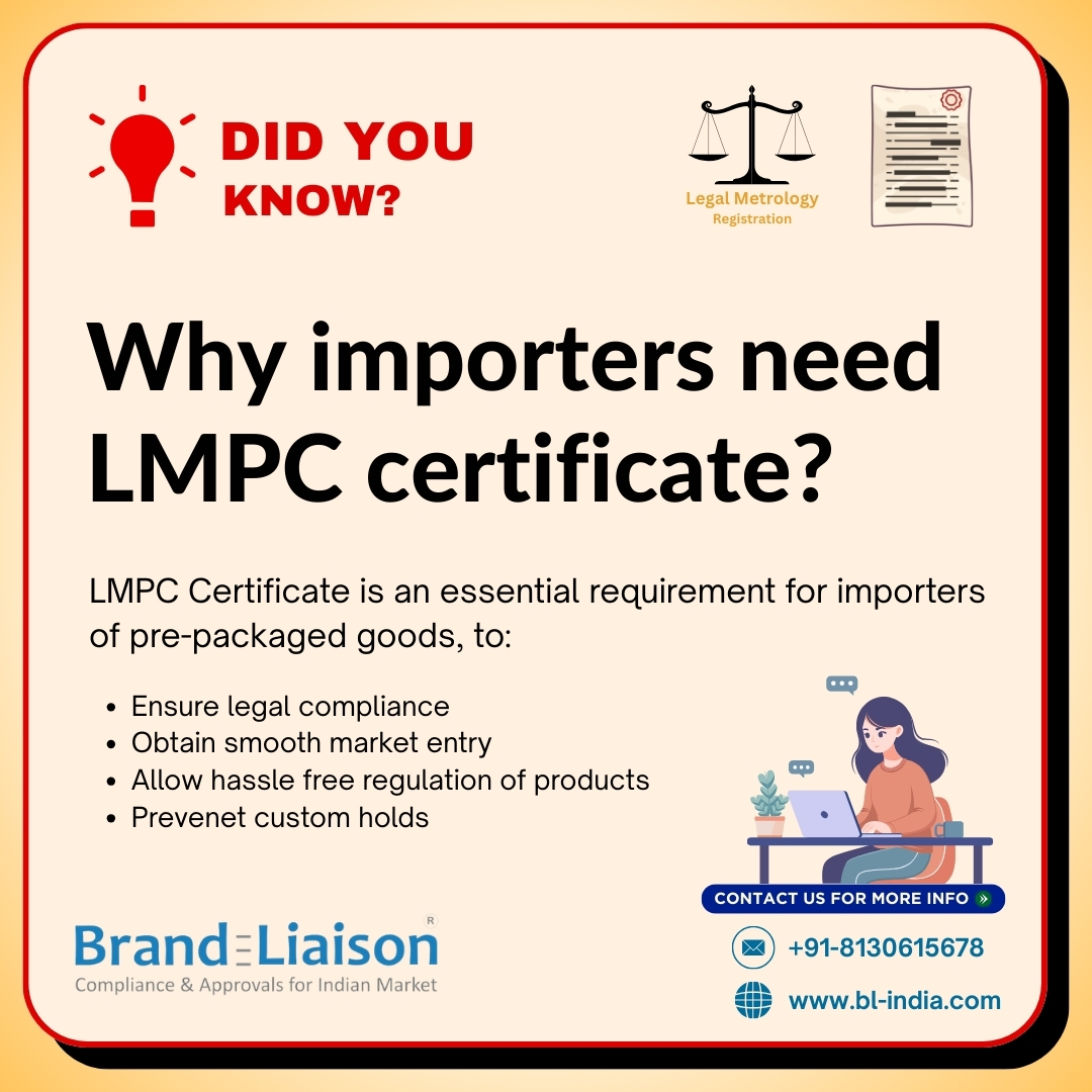 BrandLiaison's tweet image. 📦 Importing pre-packed goods?

Secure your LMPC Certificate first!

Mandatory for customs clearance, labeling compliance, and avoiding penalties 📌

✅ LMPC Certified = Smooth entry

👉bl-india.com/services/mcafp… 

📞 Brand Liaison +91-8130615678

#importcompliance #legalmetrology
