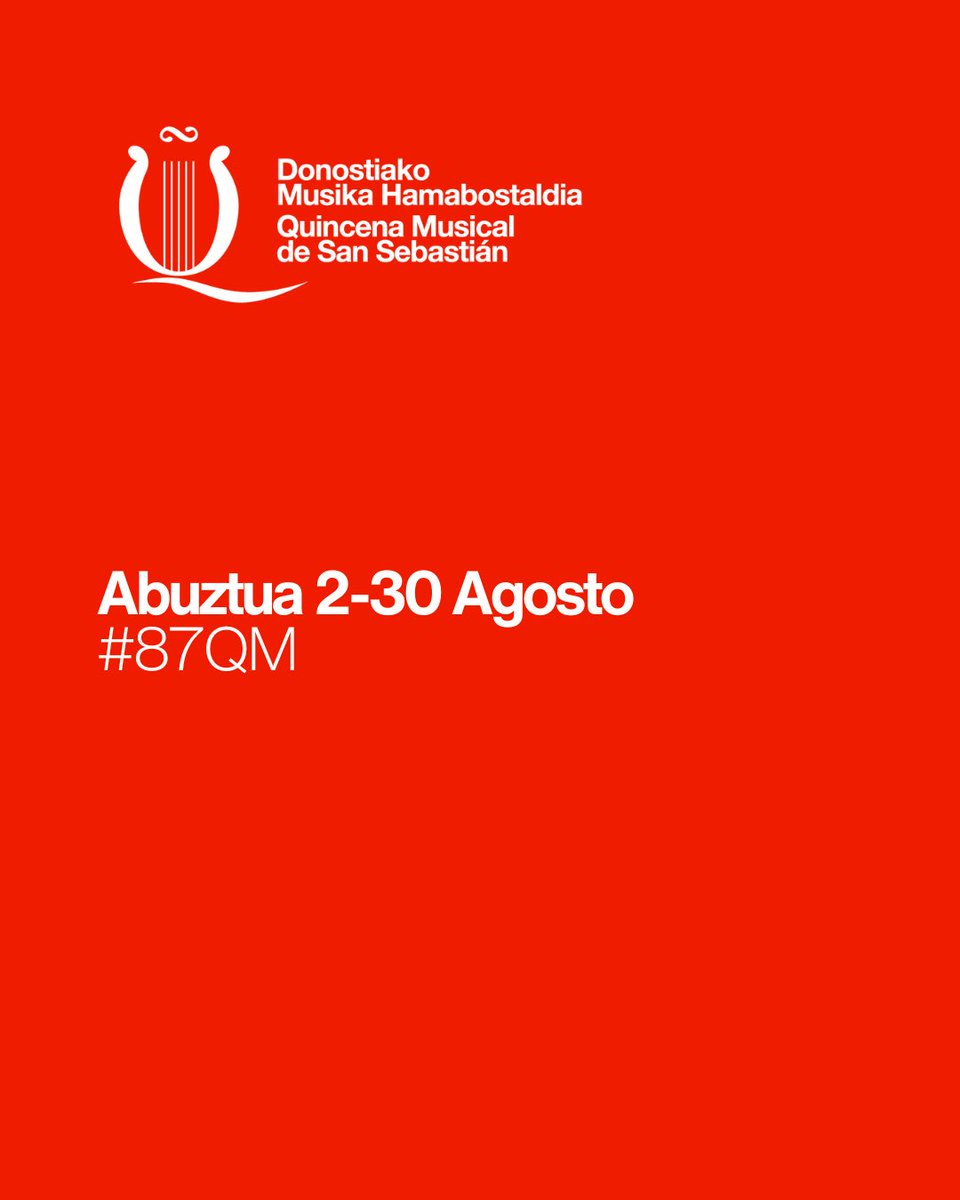 Musika Hamabostaldia - Quincena Musical tweet media