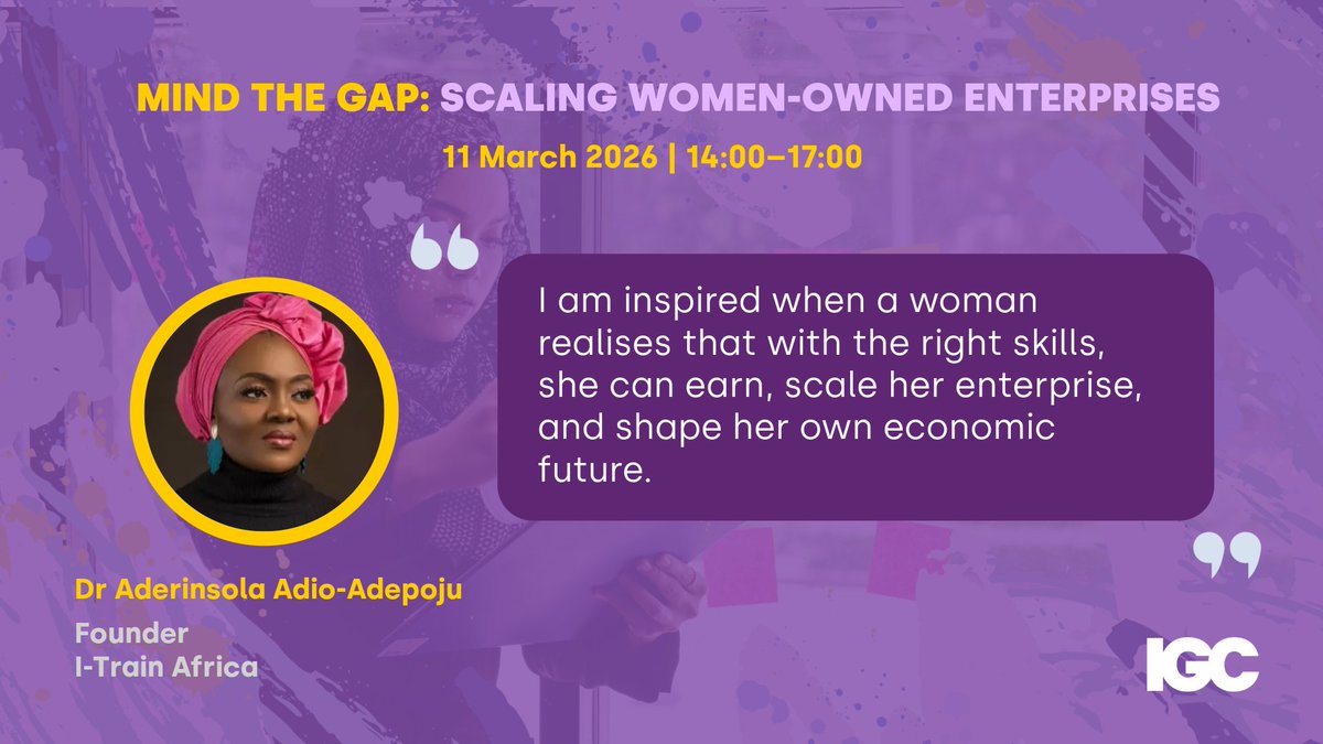 International Growth Centre tweet media