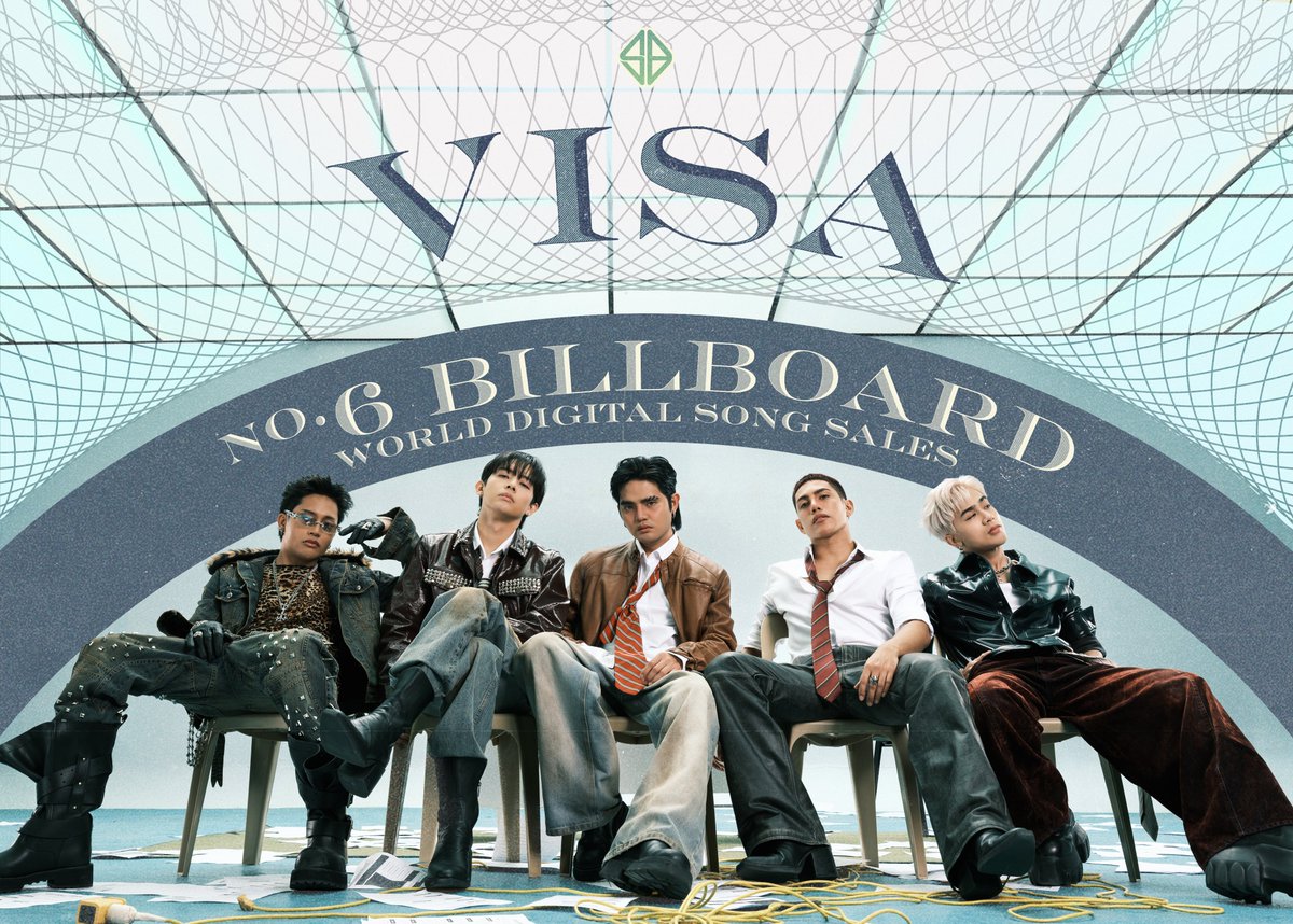 ⛔ 'VISA' #6 on Billboard World Digital Song Sales

Uy, approved!

VISA officially makes it to the #6 spot of the Billboard World Digital Song Sales, and we couldn't have done this without our A'TIN!

A massive thanks to every single one of you who pre-saved, streamed, and used