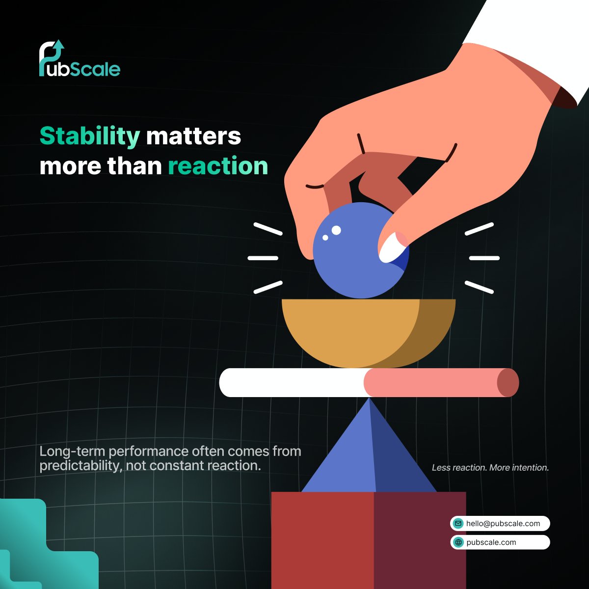 PubScale's tweet photo. Early monetization reacts to spikes.

At scale, teams prioritize stability, predictability, and consistent demand.

That shift marks monetization maturity.

#AdX #Monetization #AdTech #PubScale https://t.co/bW1ZzTezmQ