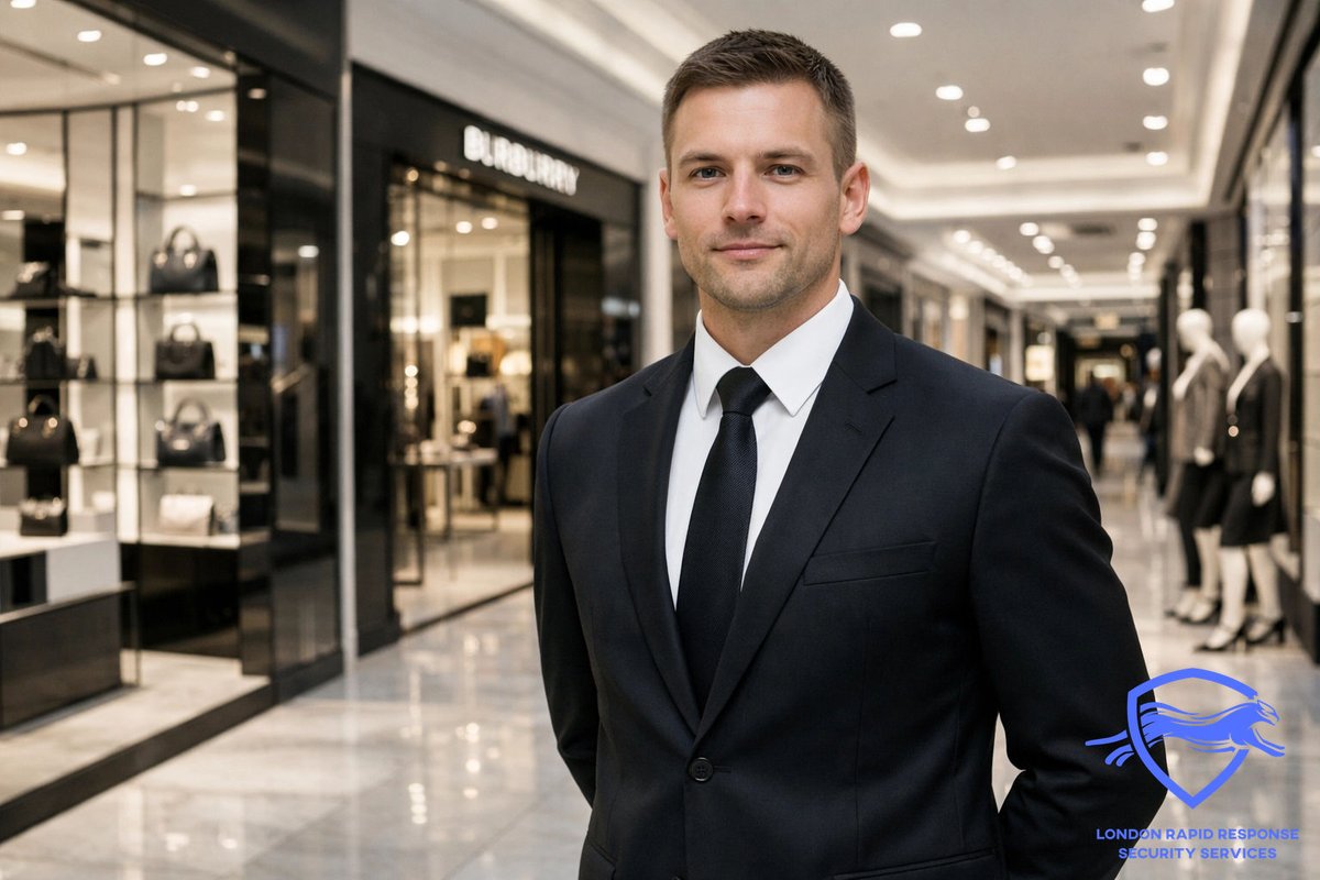 LondonRapid's tweet photo. Protecting London's luxury retail. Our loss prevention teams are trained to identify risks discreetly, ensuring your stock and staff are safe during business hours. 💎 #RetailLossPrevention #LuxuryRetail #StoreSecurity https://t.co/jFx4iz9YgL