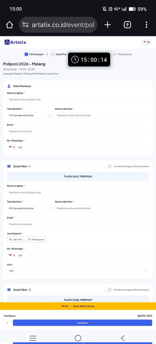 biyaa~ jaswar tiket exo cortis lany f4 tweet media