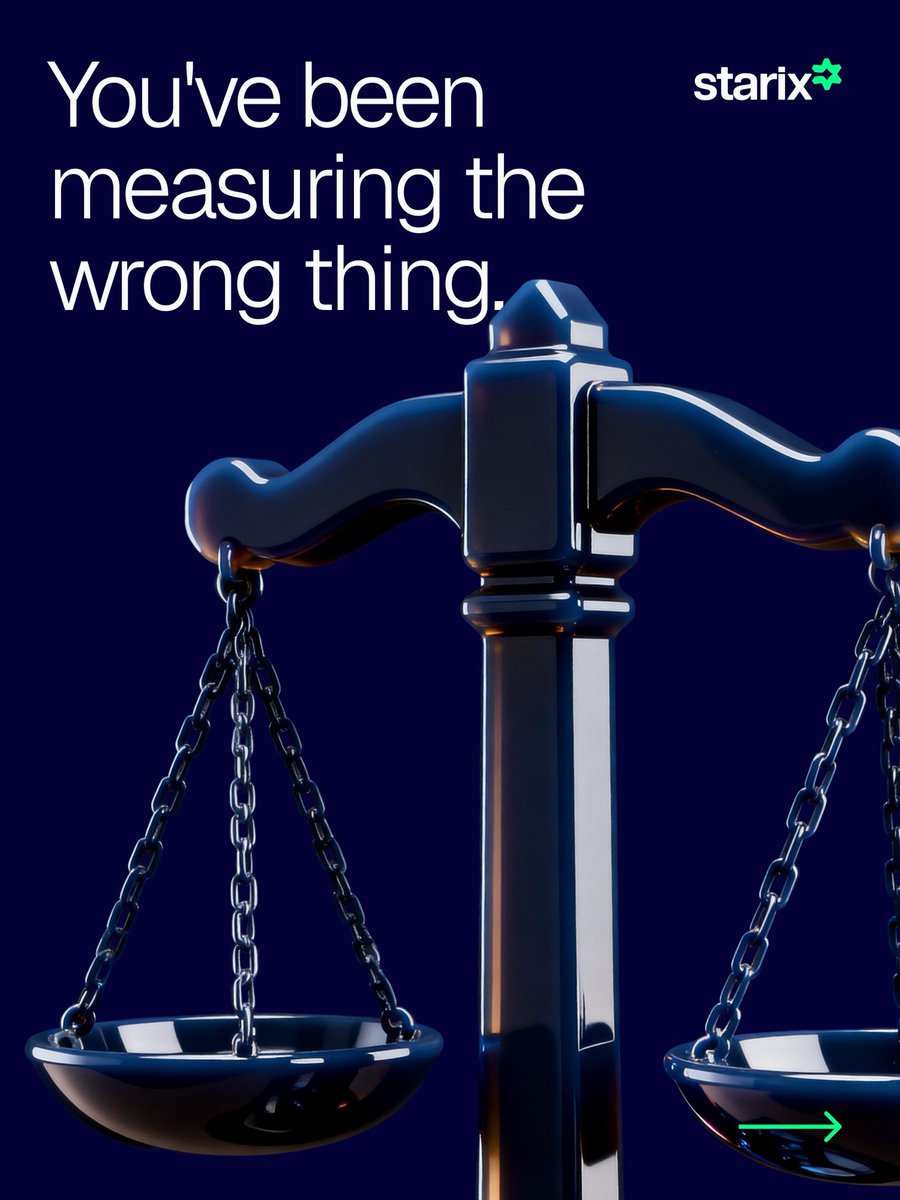Starix_HQ's tweet photo. Reach counts eyeballs.
Engagement counts taps.
Neither counts trust.
10K trusted > 500K ignored.
#CreatorEconomy #TrustIntelligence #starix https://t.co/IYJGmiqqfO
