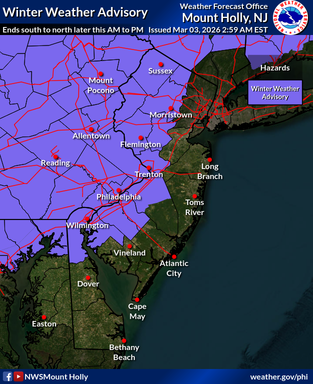 NWS Mount Holly tweet media