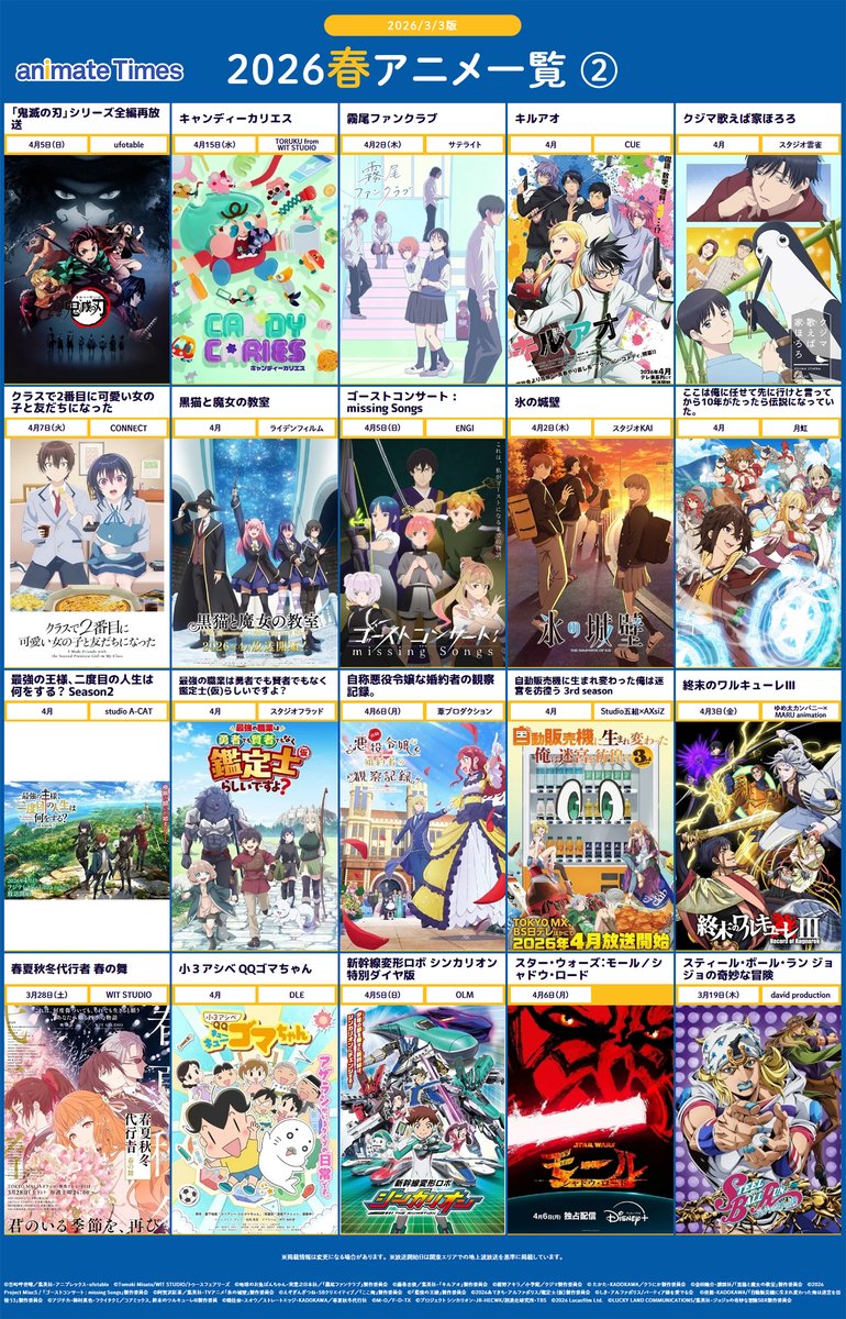 アニメイトタイムズ公式 tweet media