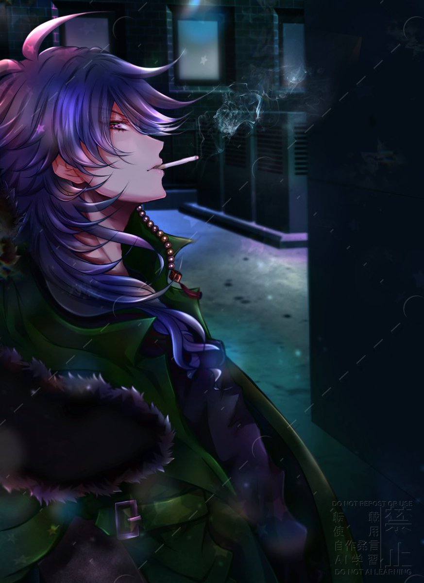 久しぶりのお絵描き帝統くん🎲