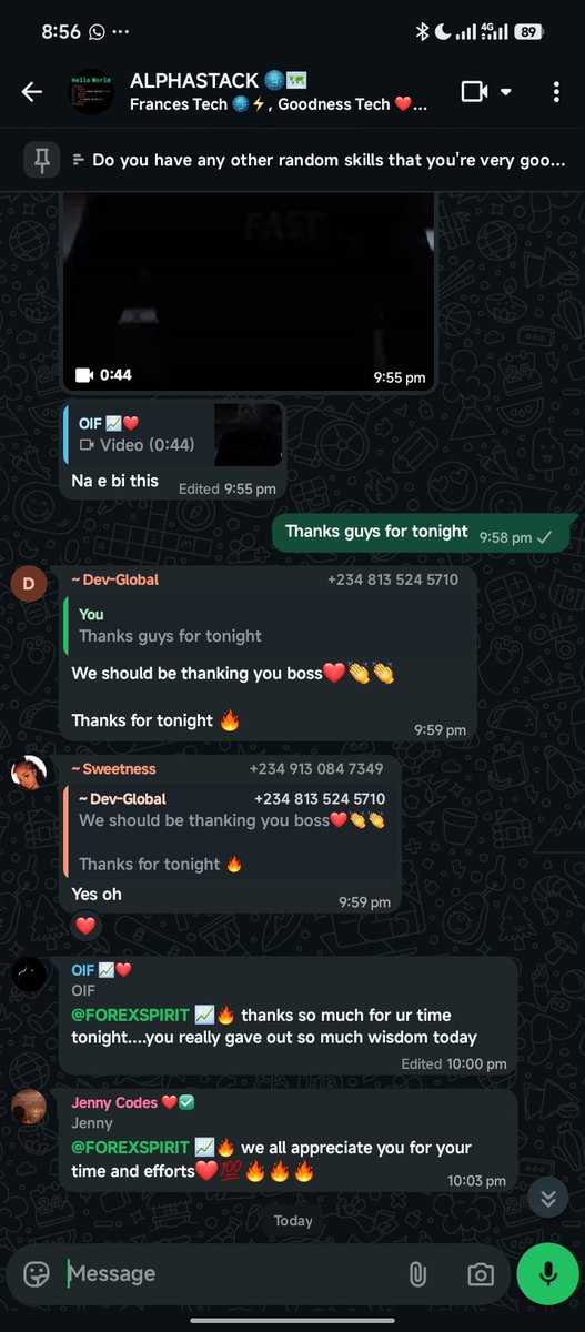 spiritofcoding's tweet photo. GM GM DEVELOPERS ❤️🌄 

I had an amazing time with ALPHASTACK yesterday 
And it was a great moment, we spoke about a lot of things 🔥🔥

I told you all to watch out for this great developers, THEY WILL IMPACT THE WORLD!!!

we go again today!!!! 
LOCKED IN PAA!!!🔐🦅 https://t.co/mWeZHBJdUC