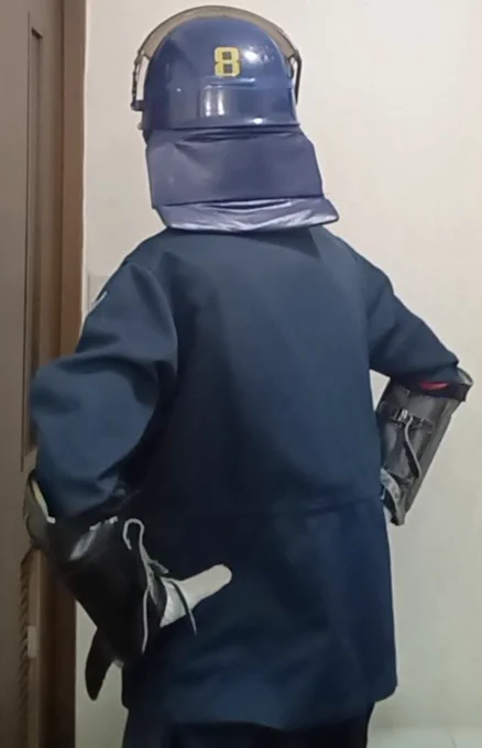久しぶりに着装