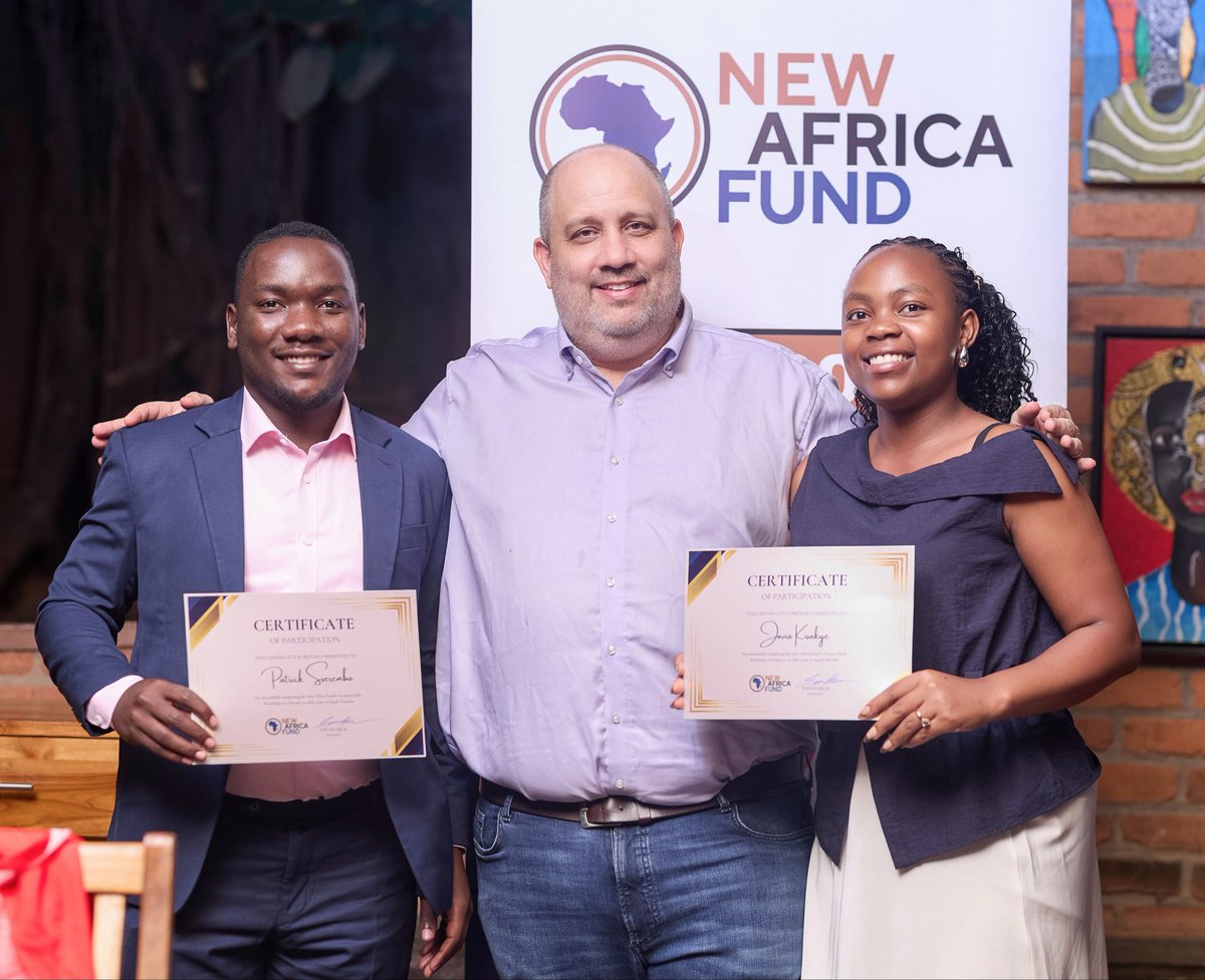 EcobedBiotech's tweet photo. ECOBED BIOTECH INITIATIVE had the privilege of participating in The New Africa Fund workshop in #Kigali, Rwanda together with a diverse cohort of 10 ambitious social entrepreneurs from all-over Africa. https://t.co/vXEeAshQN2